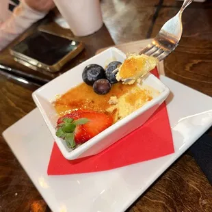a plate of food