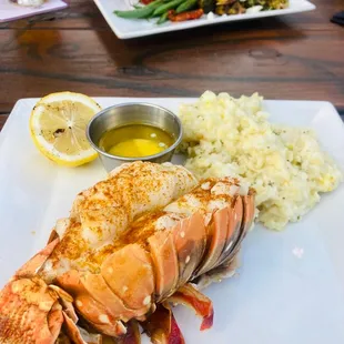 a plate of food
