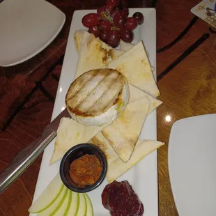 Oven baked brie