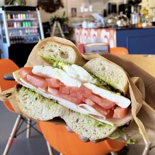 Chicken Caprese Sandwich