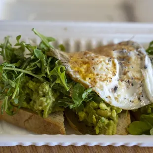 Fancy Toast Avocado Mash