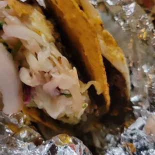 Double Taco. Not a regular food day.