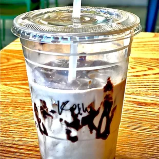 Mocha with extra syrup
