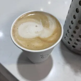 Vanilla latte with Oatmilk