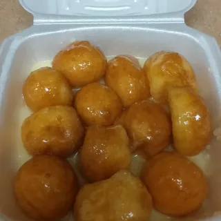 Lemon Glazed Donut Hole