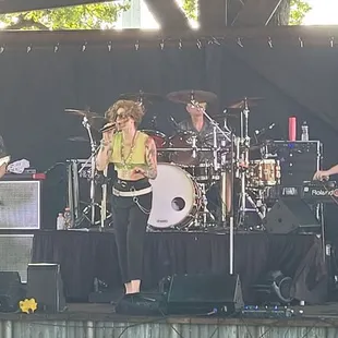 PriMadonna on stage.