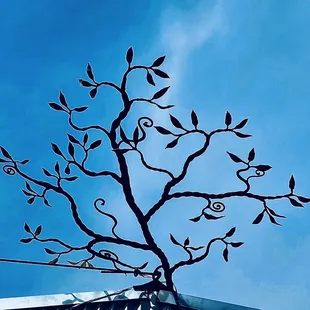 Look up and you're surrounded by inspiring art!