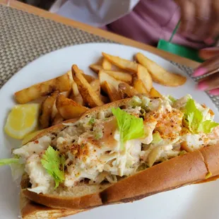 Shrimp and Crab Salad Roll