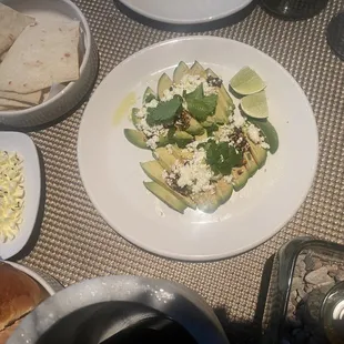 Flatbread and Avocado