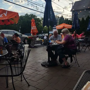 Patio seating that's dog friendly