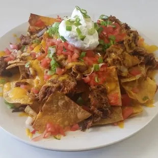 nachos, food