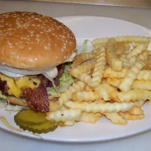 bacon burger