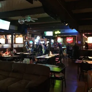 Interior restaurant view