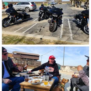 Wind therapy w the fellas.