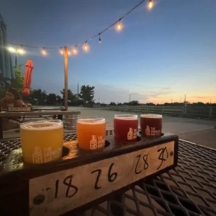 Beer flight
