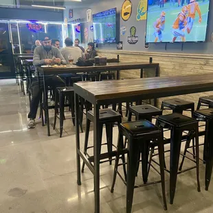 Seating/TVs