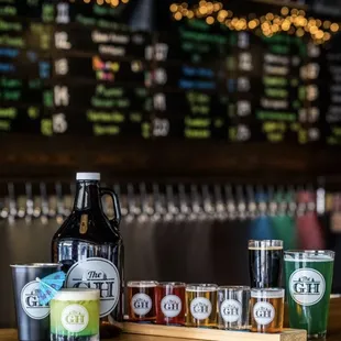 All of our different ways to enjoy our world class beers!