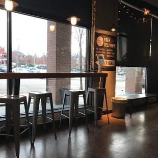 Not crowded on a Thursday night.