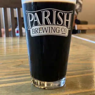 Cold beer with a museum view