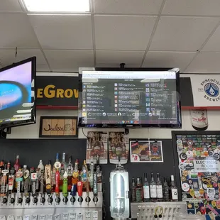 Electronic menu board