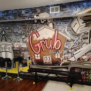 the grub house mural