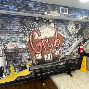 the grub house mural