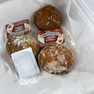 Cinnamon Fried Biscuits