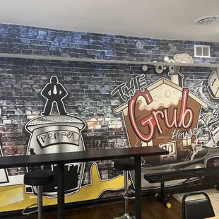 the grub house mural