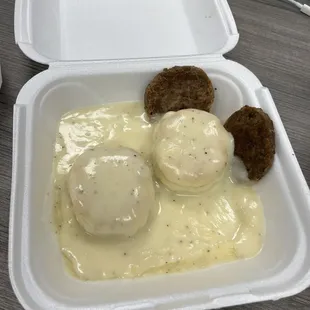 Gross biscuits and gravy