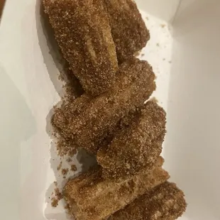 They&apos;ve added churros to the menu!  Yum!