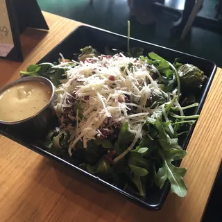 Brussels Sprouts Arugula Salad