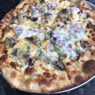 Philly Cheese Steak Pizza