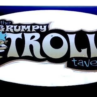 the grumpy troll tavern logo