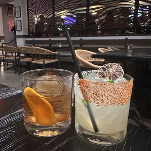 Old Fashioned &amp; Spicy Margarita