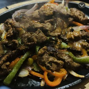 Steak Fajitas Plate