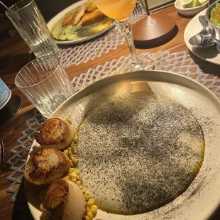 Seared Diver Scallops