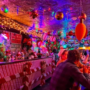 Super fun decor and great (pricey) drinks