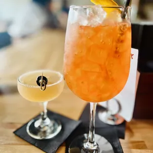 Aperol Spritz and Army Navy