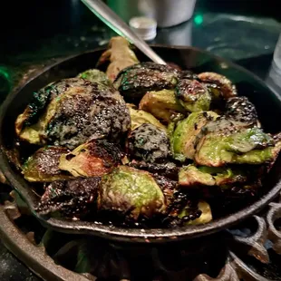 Wood fired brussels are crazy good.