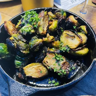 Roasted Brussels sprout is always a MUST for us.