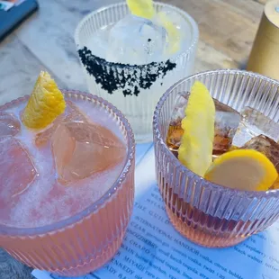 Three please.....Weapon for protection, Hyland Old fashion and a spicy margarita