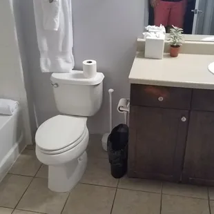 Size of the bathroom
