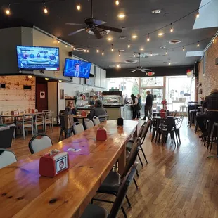 Lots of seating available