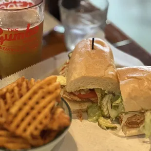 Fried Shrimp Po Boy