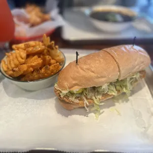 Mississippi Catfish Po Boy