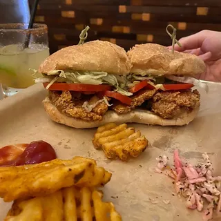 Nashville Hot Chicken Po Boy