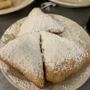 Beignets - served warm and perfectly cooked