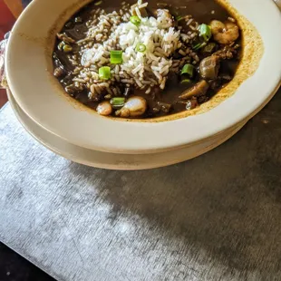 Gumbo, half a 'small'