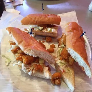 Crawfish Tail Po-Boy