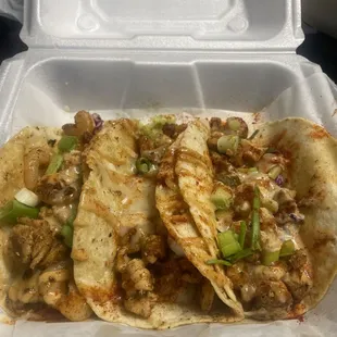 I had the tacos and seafood gumbo! It&apos;s absolutely delicious so GO!